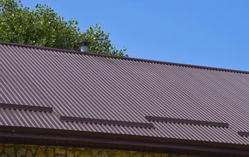 typical Lower Halstock Leigh corrugated roof uses